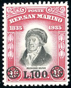 1948 - 100 lire su 15 cent. Delfico ... 