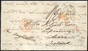 1844 - Lettera prefilatelica da Roma ... 