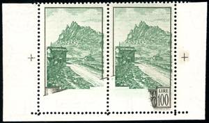 1949 - 100 lire Paesaggi (354), coppia ... 