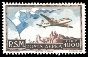 1951 - 1.000 lire Bandiera  (99), gomma ... 