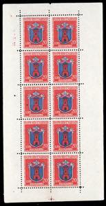 1945/46 - Stemmi, minifogli, serie ... 