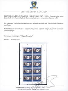 1947 - 100 lire Centenario ... 