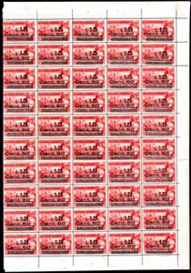 1927 - 1,25 lire su 60 cent. su 25 ... 