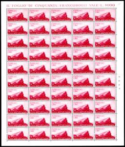 1950 - 60 e 80 lire, serie ... 