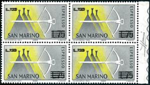 1965 - 120 lire su 75 lire, doppia ... 