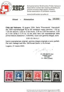 1934 - Provvisoria, I tiratura, ... 