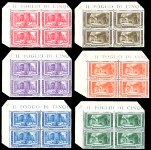 1938 - Archeologia, serie completa (55/60), ... 