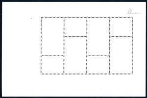 1987 - OLYMPHILEX, foglietto, ... 