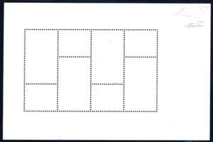 1987 - OLYMPHILEX, foglietto, ... 