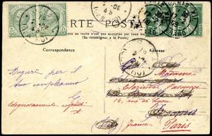 FRANCIA/ITALIA 1908 - Redirected with ... 