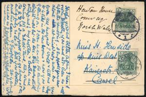 GERMANIA/GRAN BRETAGNA 1913 - Redirected ... 