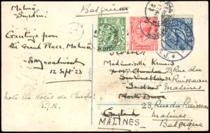 SVEZIA/GRAN BRETAGNA/BELGIO 1923 - ... 