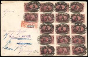 STATI UNITI 1893 - 8 cent. Colombo (Yv.87), ... 