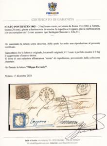 1863 - 3 baj bruno cuoio (4Ac), su ... 