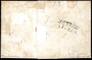1852 - 5 baj bianco rosaceo (6a), ... 