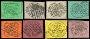 1867 - Seconda emissione, serie completa di ... 