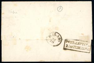 1855 - 8  baj bianco, falso per ... 