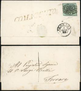 1859 - 1 baj verde grigiastro (2), perfetto ... 