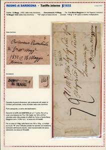 1832/1859 - Due lettere con ... 