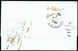 INCOMING MAIL MALTA 1847 - Lettera ... 