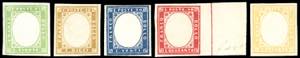 1863 - 5 cent., 10 cent., 20 cent., 40 cent. ... 