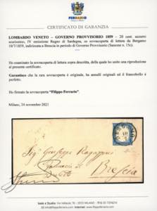 1859 - BERGAMO, C1 punti 13 - 20 ... 