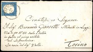 PIEMONTE-CARAGLIO, punti 9 - 20 cent. (8b), ... 