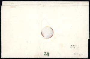 1859 - 2 grana azzurro smorto, II ... 