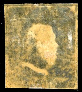 1859 - 10 grana indaco (12b), ... 