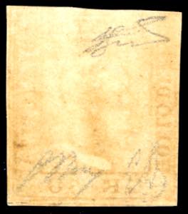 1859 - 50 grana lacca bruno scuro ... 