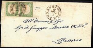 GRANMICHELE, punti 12 - 5 cent. verde ... 