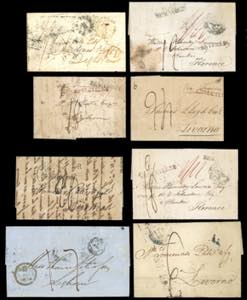 INCOMING MAIL 1832/1854 - Bellinsieme di ... 