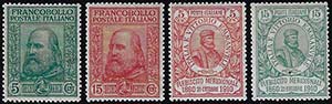 1910 - Garibaldi, serie completa (87/90), ... 