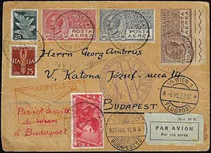 1933 - 50 cent., 60 cent., 1,20 cent. posta ... 