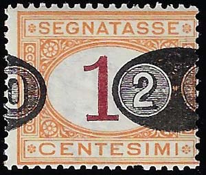 1890 - 20 cent. su 1 cent. Mascherine, ... 