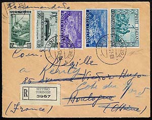 1951 - 20 e 55 lire Montecassino, 20 lire ... 