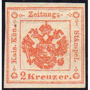 1859 - 2 kr. vermiglio (3), nuovo, gomma ... 
