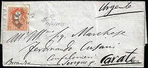 1859 - 5 soldi rosso, II tipo (30) perfetto, ... 