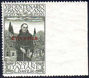 1926 - 5 + 2,50 lire S.Francesco, non ... 
