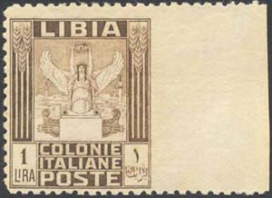 1926 - 1 lira Pittorica senza filigrana non ... 