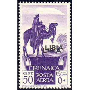 POSTA AEREA 1936 - 50 cent. violetto ... 