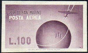1947 - 100 lire Vedute (60), prova di stampa ... 