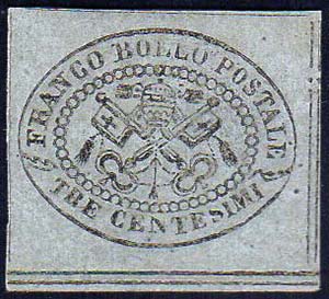 1867 - 3 cent. grigio (15), gomma originale, ... 