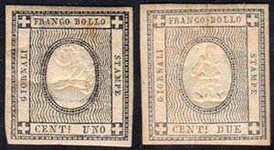 1861 - 1 cent. errore di cifra 2, buono ... 