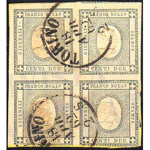 1861 - 2 cent. grigio verdastro (20b), ... 