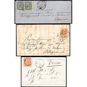 1864/65 - Tre lettere indirizzate a militari ... 