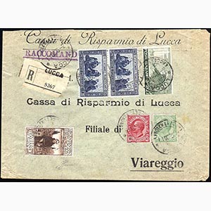 1926 - 5 + 2,50 lire, 20 cent., 1,25 lire, ... 
