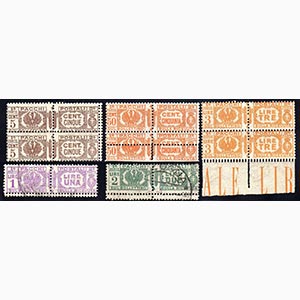 1927 - 5 cent., 50 cent., 3 lire, 1 lira, 2 ... 