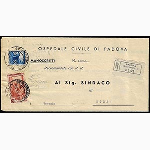 1950 - 25 lire Lavoro e 30 lire Democratica ... 