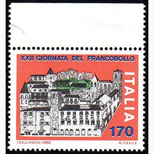 1980 - 170 lire Giornata del francobollo, ... 